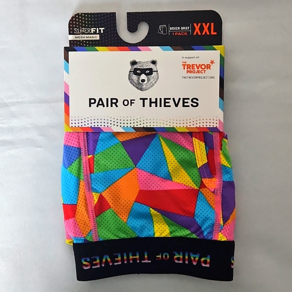 Pair Of Thieves Men's Underwear XXL Rainbow